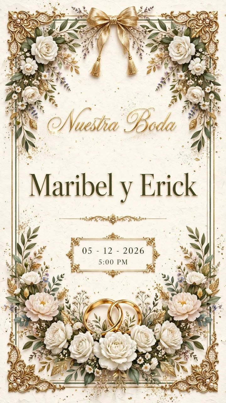 Invitación de Boda