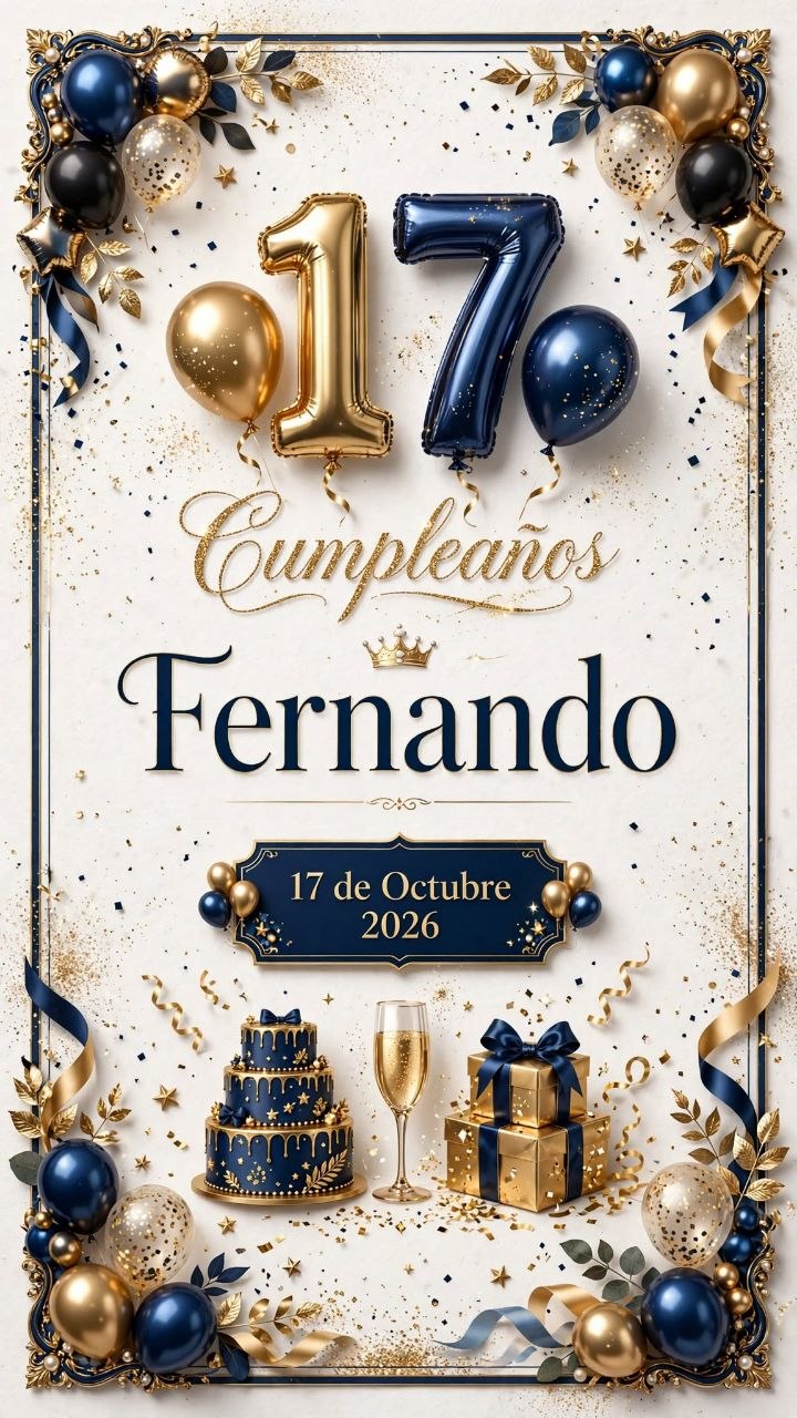 Invitación de Cumpleaños