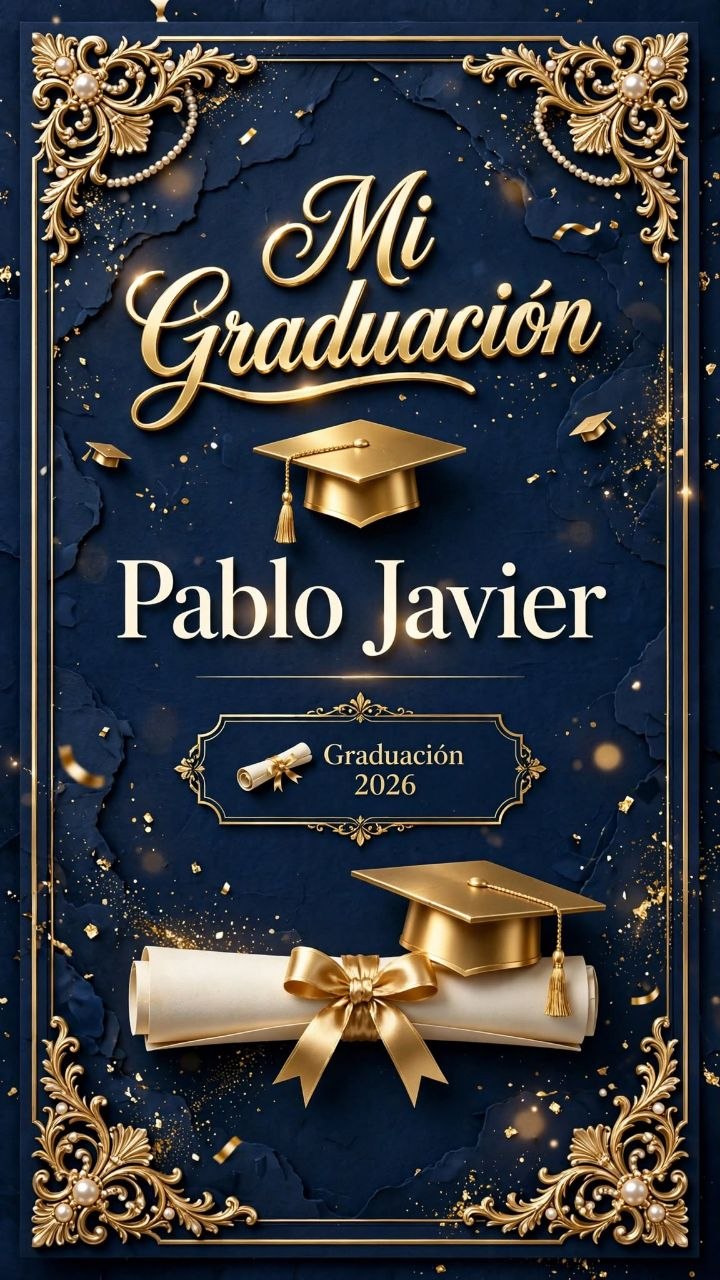 Invitación de Graduación