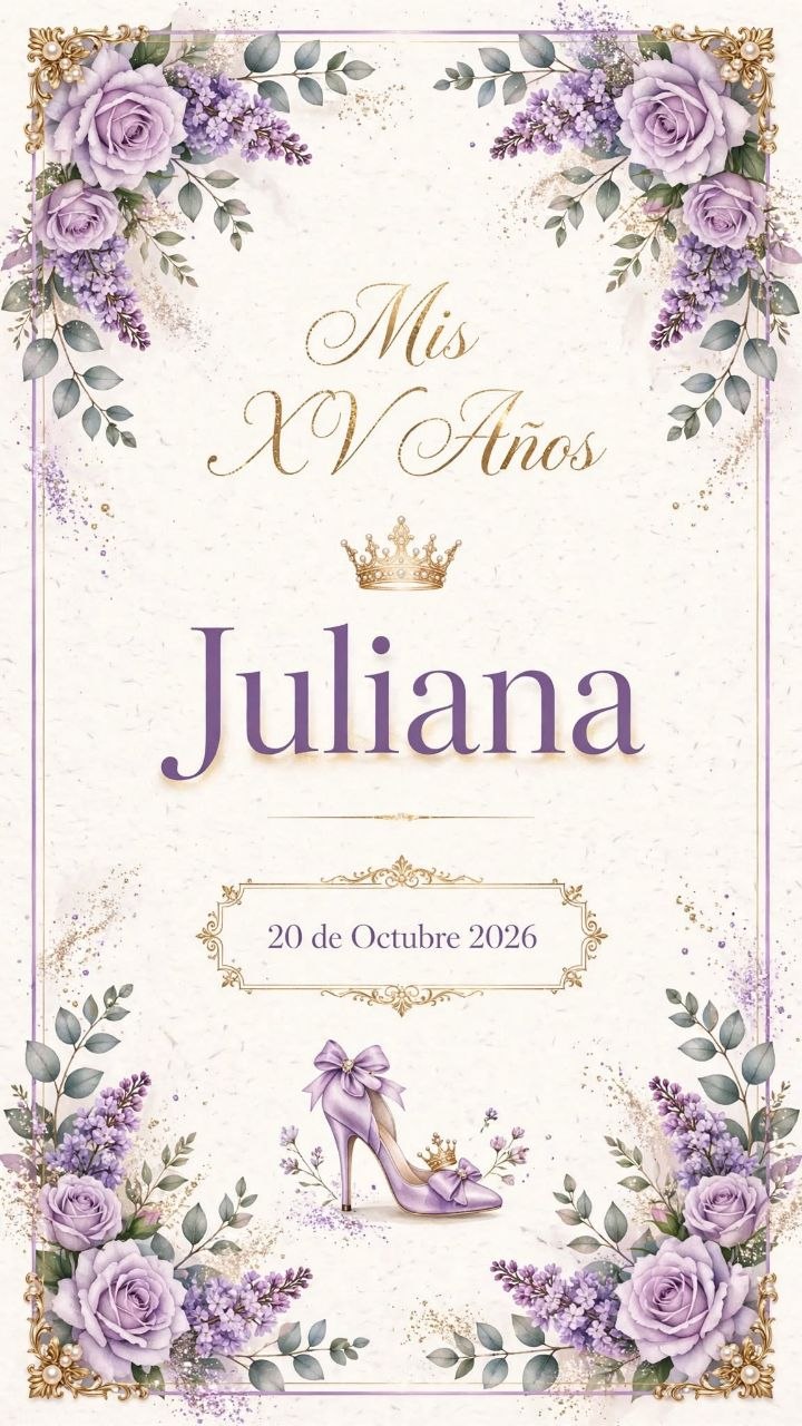 Invitación de 15 Años